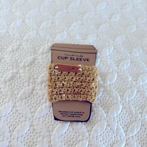 Handmade cup sleeve
